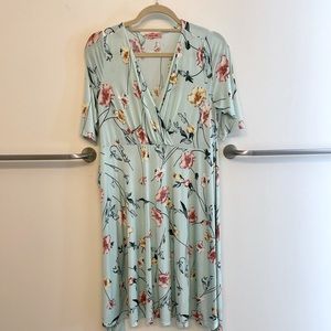 Circle skirt maternity dress